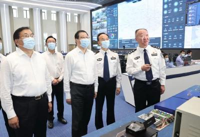 应勇王忠林今天检查调研节日安全、常态化疫情防控、汉江防汛等工作