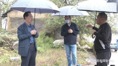 省人大常委会到崇阳县调研人大代表联络站选址工作
