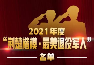 点赞！2021年度“荆楚楷模·最美退役军人”
