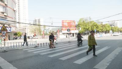 罚款100元，扣3分！崇阳大道梅冲路口斑马线停车礼让行人，你“中招”了吗？