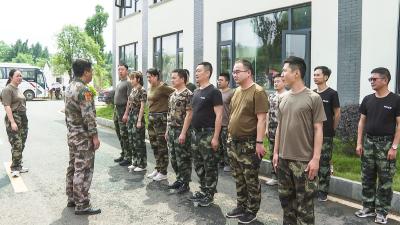 全市2022年上半年人防集中训练在崇阳县举行
