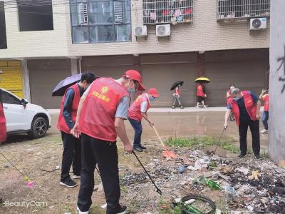 崇阳：​爱护家园清除蚜虫  志愿服务我先行！
