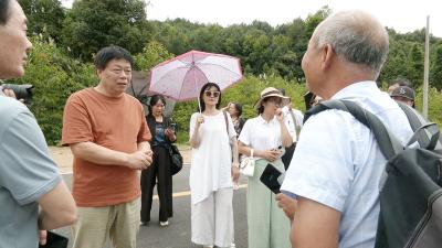 湖北省民间文艺田野考察培训班学员到崇阳开展考察活动