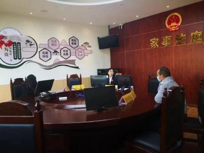 崇阳天城法庭：柔情审判调解先行  夫妻“破镜重圆”终和解