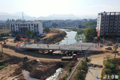 【聚焦重点项目建设（69）】106国道崇阳县桃树窝至浮溪桥段工程有序推进