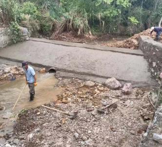 崇阳县夯实移民村水利基础设施建设