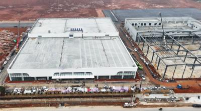 崇阳新能源汽车商城冲刺收尾 预计2月竣工营业