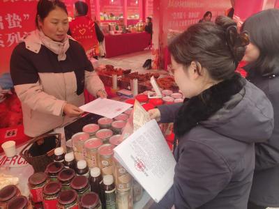 崇阳：普法宣传“赶大集”   “法治年货”暖新春