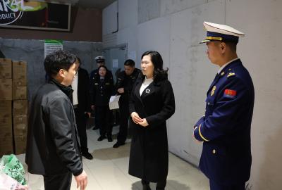 县领导开展春节前安全生产督导检查