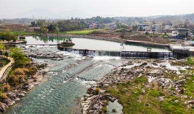 崇阳：千年古堰沐春“苏醒” 奏响春日奔腾序曲