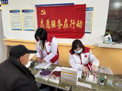 义诊情暖福利院   健康守护夕阳红