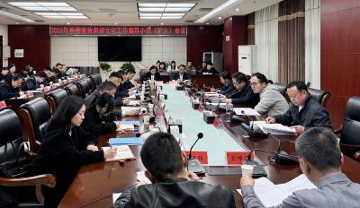 2026年县委宣传思想文化工作领导小组（扩大）会议召开