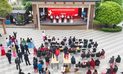崇阳：银发映支点 文艺润桂乡