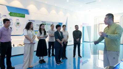 市政协调研组围绕“努力构建科技型中小企业快速发展的创新生态”专题调研课题来崇开展实地调研