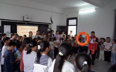 守护青春无恙 筑牢安全屏障 高枧乡开展防溺水安全教育活动