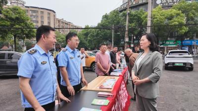 崇阳县开展“5·12”全国防灾减灾日主题宣传活动