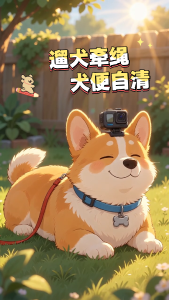 【文明养犬 宠爱有方】遛犬牵绳 · 犬便自清