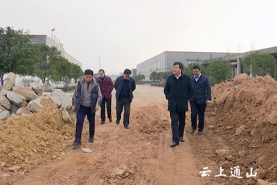 石玉华调研城区市政路网建设