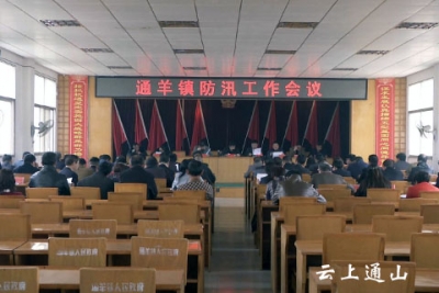 通羊镇部署防汛工作