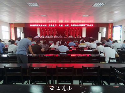 南林桥镇安排部署当前各项工作 