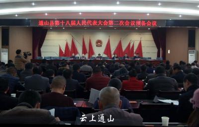 县十八届人大二次会议召开预备会议（名单）
