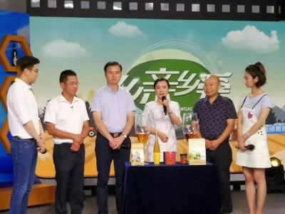 为品牌农产品代言 组织部长变身“推销员”