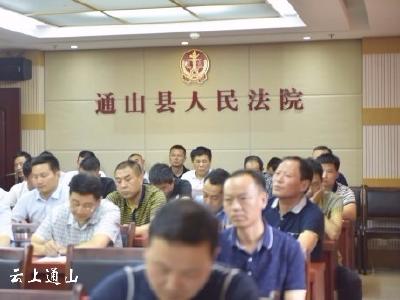 通山法院学习贯彻落实全市法院院长座谈会精神  