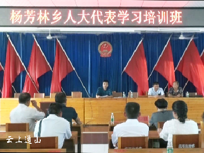 杨芳林乡人大代表培训班开班