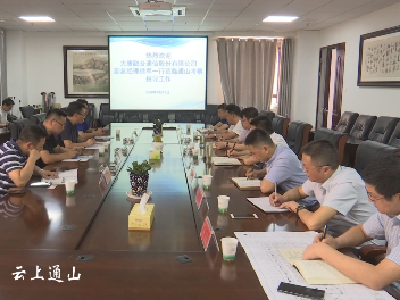 大唐融合通信股份有限公司来我县考察  