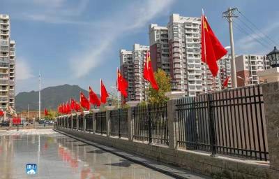 长江云——通山 | 五星红旗飘起来，“国旗街”亮相通羊城