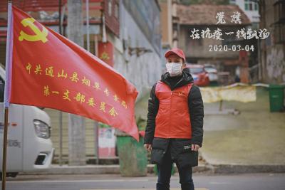 长江云——【图文】通山烟草局:发动红色“引擎” 投身抗疫一线