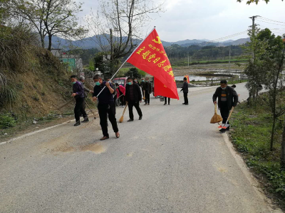 长江云——通山杨芳林乡：爱卫运动正当时 主题党日别样红