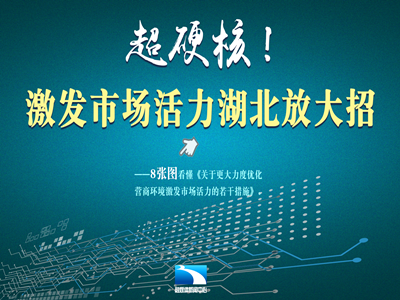 图解 | 8张图看懂湖北优化营商环境“黄金27条”