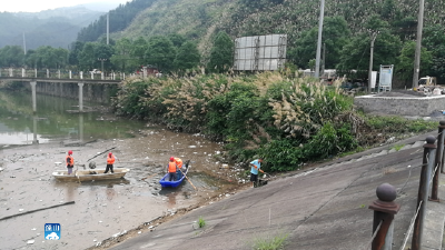 长江云——通山大路乡：整治河库环境   守护一池清水