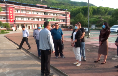 V视 | 县领导到南林桥镇检查安全生产和疫情防控工作