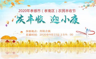 【直播】2020年孝感市（孝南区）农民丰收节“庆丰收 迎小康”