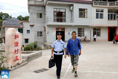 云上咸宁——及时化解纠纷 消除治安隐患 | 通山187名驻村辅警活跃乡间地头