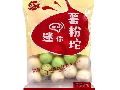 融媒电商  通淘商城  “秒杀专区”——九宫乡人迷你薯粉坨 抢购价9.9元/袋  10月23日（周五）下午3点准时抢购