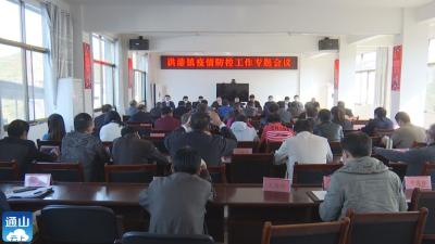 V视 | 洪港镇召开秋冬季疫情防控专题会议