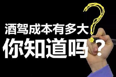 2021年最新酒驾成本……你真的承受不起!