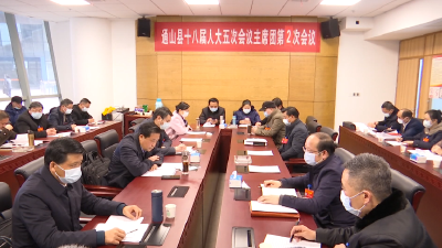 【聚焦两会】V视 | 县第十八届人大五次会议主席团第二次会议召开
