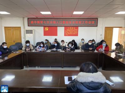 通羊镇：召开第七次人口普查安全保密工作会议