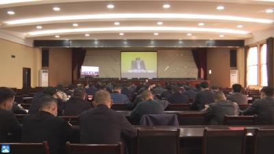 长江云——V视 | 通山组织收听收看全国新冠病毒疫苗接种工作电视电话会  