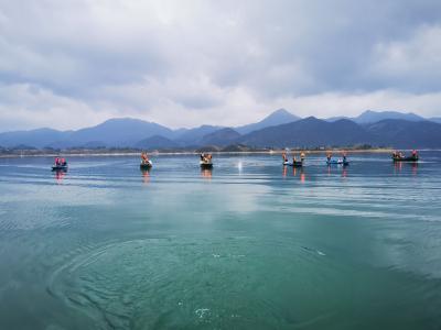 长江云——通山：富水湖保洁再添新力量