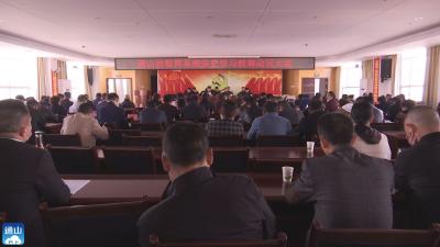 V视 |  县教育局召开党史学习教育动员大会暨2020年度基层党建工作述职报告会  