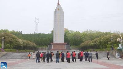 【党史学习教育】V视 | 通山：社会阶层人士、党外知识分子开展学党史、泰和园祭扫活动