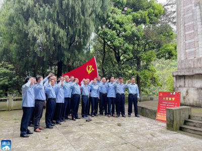  【党史学习教育】 县税务局开展“学党史、祭先烈、贴民心”主题党日活动