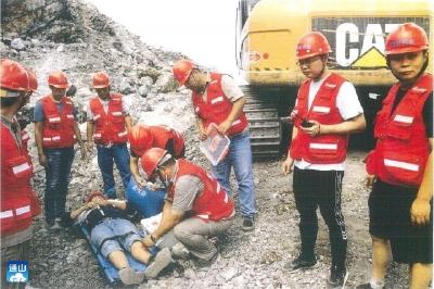 南林桥镇:开展非煤矿山生产安全事故应急演练 