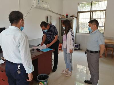杨芳林乡开展常态化疫情防控工作检查