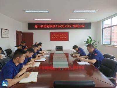 通山县消防救援大队：五项举措保障全县消防安全生产工作